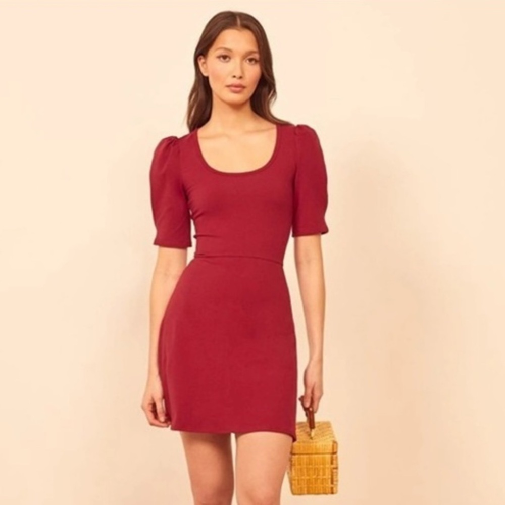 Reformation x small Red Mini Dress